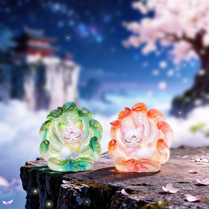 Nine Tails Fox Desktop Ornamen - Home Security Items 评论和价格