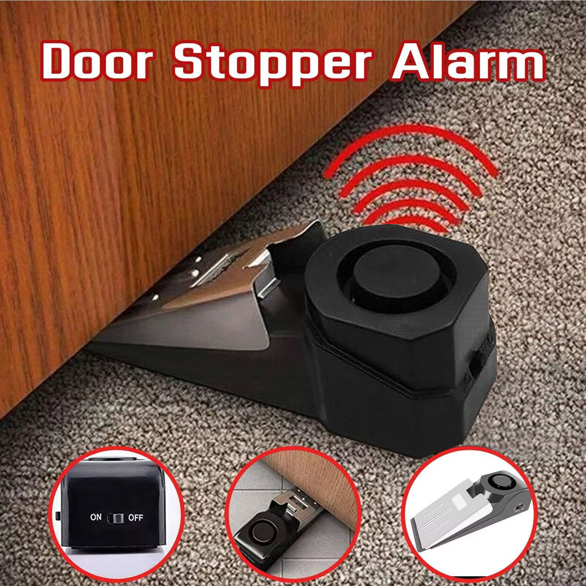 Wireless Door Stop Alarm Syste - Sim Gsm Alarm 评论和价格