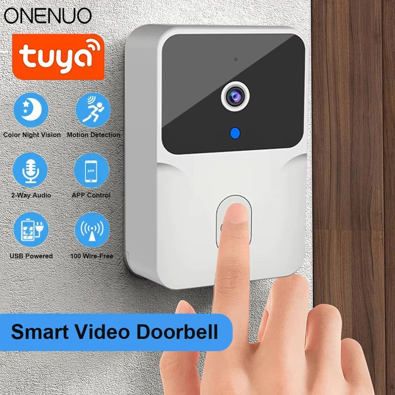 Tuya WiFi Video Doorbell Wirel - Home Security Front Door Camera 评论和价格
